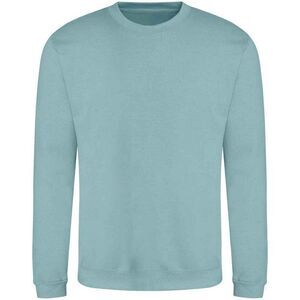 AWDis Just Hoods AWDis Unisex Crew Neck Plain Sweatshirt (280 GSM) / Seafoam